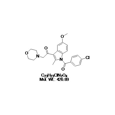 Indomethacin morpholinylamide (BML190)
