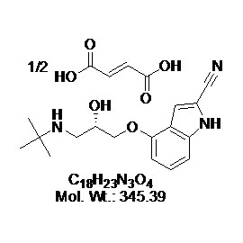 S(-)-Cyanopindolol hemifumarate 