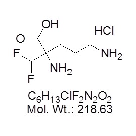 Eflornithine hydrochloride