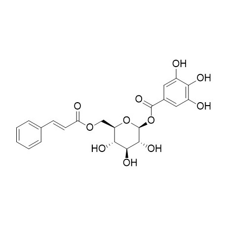 1-O-galloyl-6-O-cinnamoylglucose