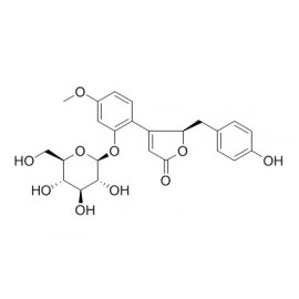 (+)-Puerol B 2''-O-glucoside