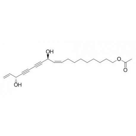 1-Acetoxy-9,17-octadecadiene-12,14-diyne-11,16-diol