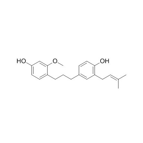 1-(4-Hydroxy-2-methoxyphenyl)-3-(4-hydroxy-3-prenylphenyl)propane