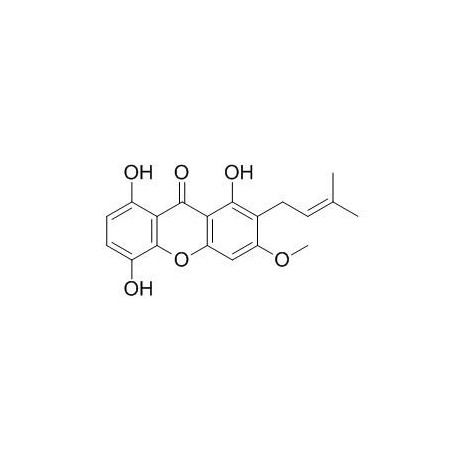 1,5,8-Trihydroxy-3-methoxy-2-prenylxanthone