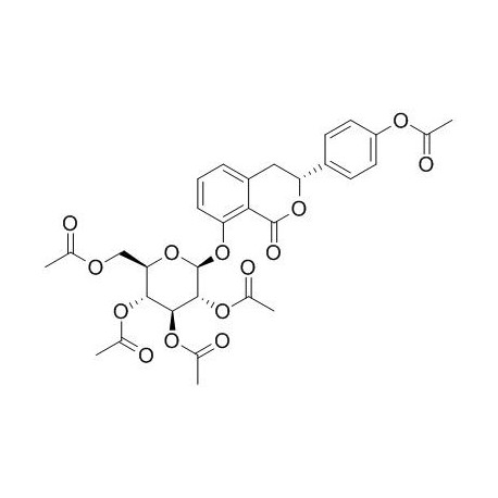 (3R)-Hydrangenol 8-O-glucoside pentaacetate