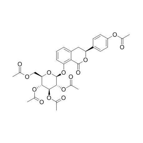 (3S)-Hydrangenol 8-O-glucoside pentaacetate
