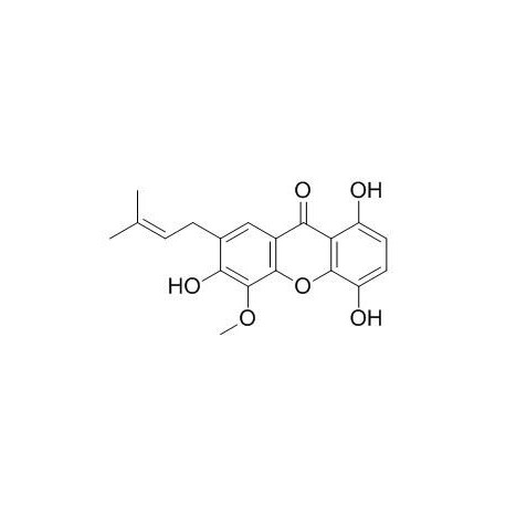 1,4,6-Trihydroxy-5-methoxy-7-prenylxanthone