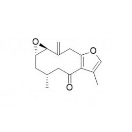 1,2-Epoxy-10(14)-furanogermacren-6-one