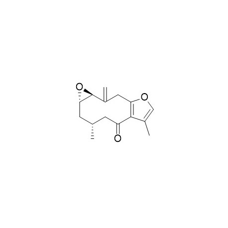 1,2-Epoxy-10(14)-furanogermacren-6-one