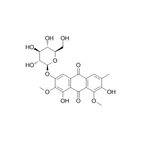 Aurantio-obtusin beta-D-glucoside