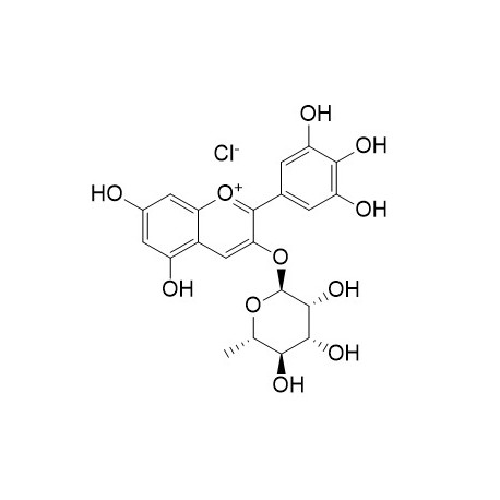 Delphinidin-3-O-rhamnoside chloride