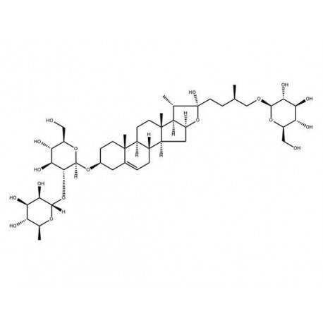 (3β,5α,25R)-3-[[2-O-(6-Deoxy-α-L-mannopyranosyl)-β-D-glucopyranosyl]oxy]spirostan-6-one