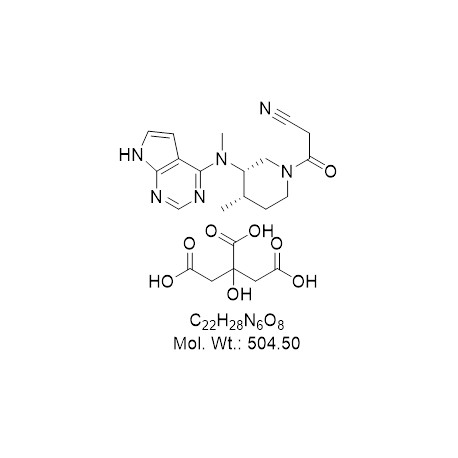 (3S,4S)-Tofacitinib Citrate
