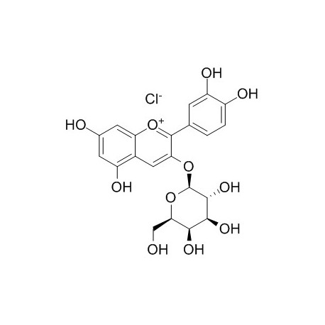 Cyanidin-3-O-galactoside chloride