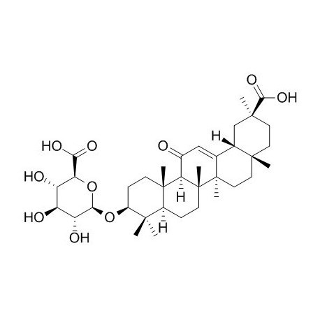 Glycyrrhetic acid 3-O-mono-beta-D-glucuronide