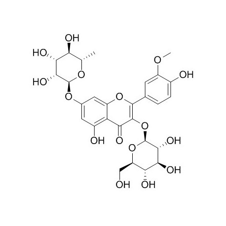 Isorhamnetin 3-glucoside-7-rhamnoside