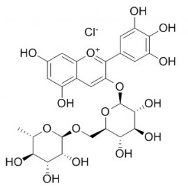 Delphinidin-3-O-rutinoside chloride