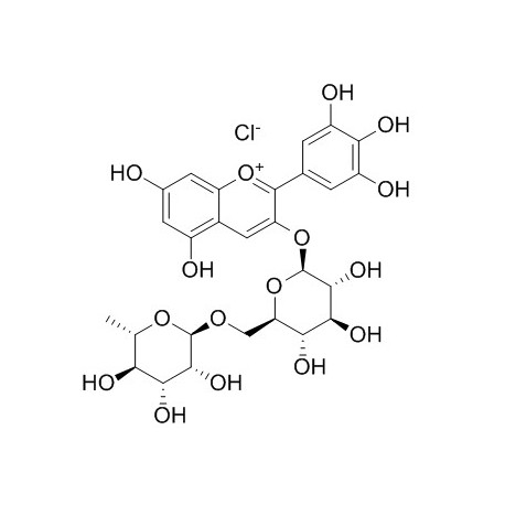 Delphinidin-3-O-rutinoside chloride