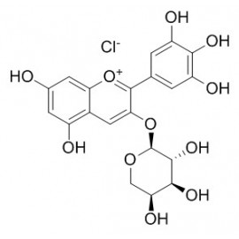 Delphinidin-3-O-arabinoside chloride