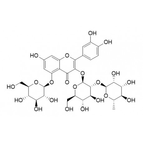 Quercetin-3-O-[alpha-L-rhamnose-(1?2)-beta-D-glucopyranosyl]-5-O-beta-D-glucopyranoside