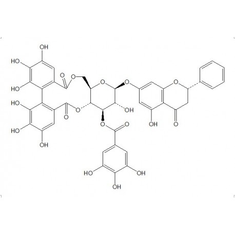 Pinocembrin 7-O-(3''-galloyl-4'',6''-(S)-hexahydroxydiphenoyl)-?-D-glucose