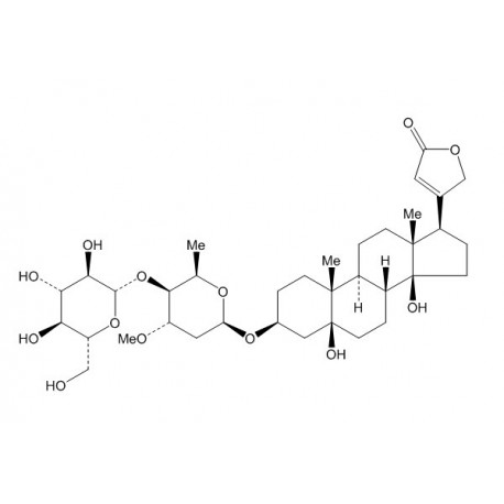 Periplogenin 3-[O-β-glucopyranosyl-(1β4)-β-sarmentopyranoside]