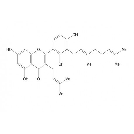 3'-Geranyl-3-prenyl-5,7,2',4'-tetrahydroxyflavone