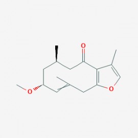 (1(10)E,2R*,4R*)-2-Methoxy-8,12-epoxygermacra-1(10),7,11-trien-6-one