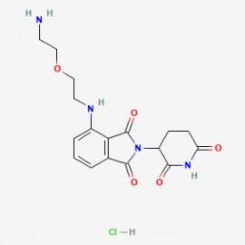 Thalidomide-NH-PEG1-NH2 hydrochloride