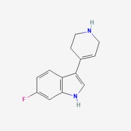 6-fluoro-3-(4-1,2,5,6-tetrahydropyridyl)indole