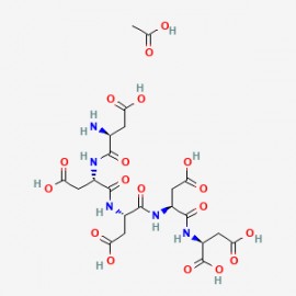 Asp-Asp-Asp-Asp-Asp acetate