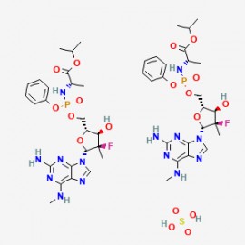 Bemnifosbuvir hemisulfate