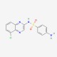 Chloroquinoxaline sulfonamide