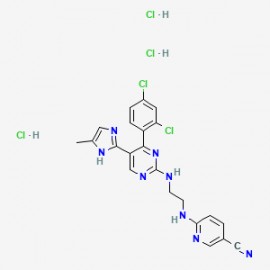 Laduviglusib trihydrochloride