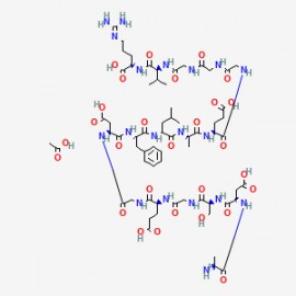 Fibrinopeptide A, human acetate