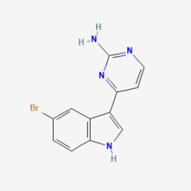 2-Pyrimidinamine, 4-(5-bromo-1H-indol-3-yl)-