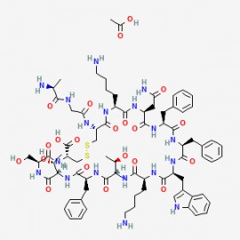 Cyclic somatostatin Acetate