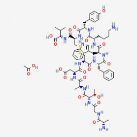 Urotensin II, mouse acetate (9047-55-6 free base)