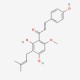 1-[2,4-Dihydroxy-6-methoxy-3-(3-methyl-2-buten-1-yl)phenyl]-3-(4-hydroxyphenyl)-2-propen-1-one