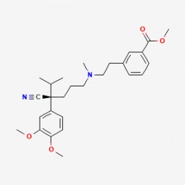 Methyl 3-[2-[[(4R)-4-cyano-4-(3,4-dimethoxyphenyl)-5-methylhexyl]methylamino]ethyl]benzoate