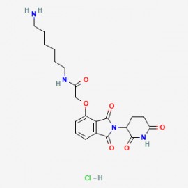 Thalidomide-O-amido-C6-NH2 hydrochloride