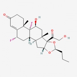 2H-Naphth[2?,1?:4,5]indeno[1,2-d][1,3]dioxole, pregn-4-ene-3,20-dione deriv