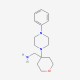 [4-(4-phenylpiperazin-1-yl)oxan-4-yl]methanamine