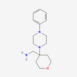 [4-(4-phenylpiperazin-1-yl)oxan-4-yl]methanamine