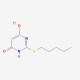 2-(pentylsulfanyl)pyrimidine-4,6-diol