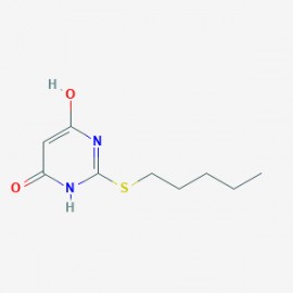 2-(pentylsulfanyl)pyrimidine-4,6-diol