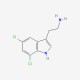 2-(5,7-dichloro-1H-indol-3-yl)ethan-1-amine