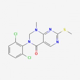 3-(2,6-dichlorophenyl)-1-methyl-7-(methylsulfanyl)-1H,2H,3H,4H-pyrimido[4,5-d][1,3]diazin-4-one