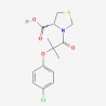 (4R)-3-[2-(4-chlorophenoxy)-2-methylpropanoyl]-1,3-thiazolidine-4-carboxylic acid