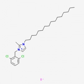 3-(2,6-dichlorobenzyl)-1-hexadecyl-2-methyl-1H-imidazol-3-ium iodide